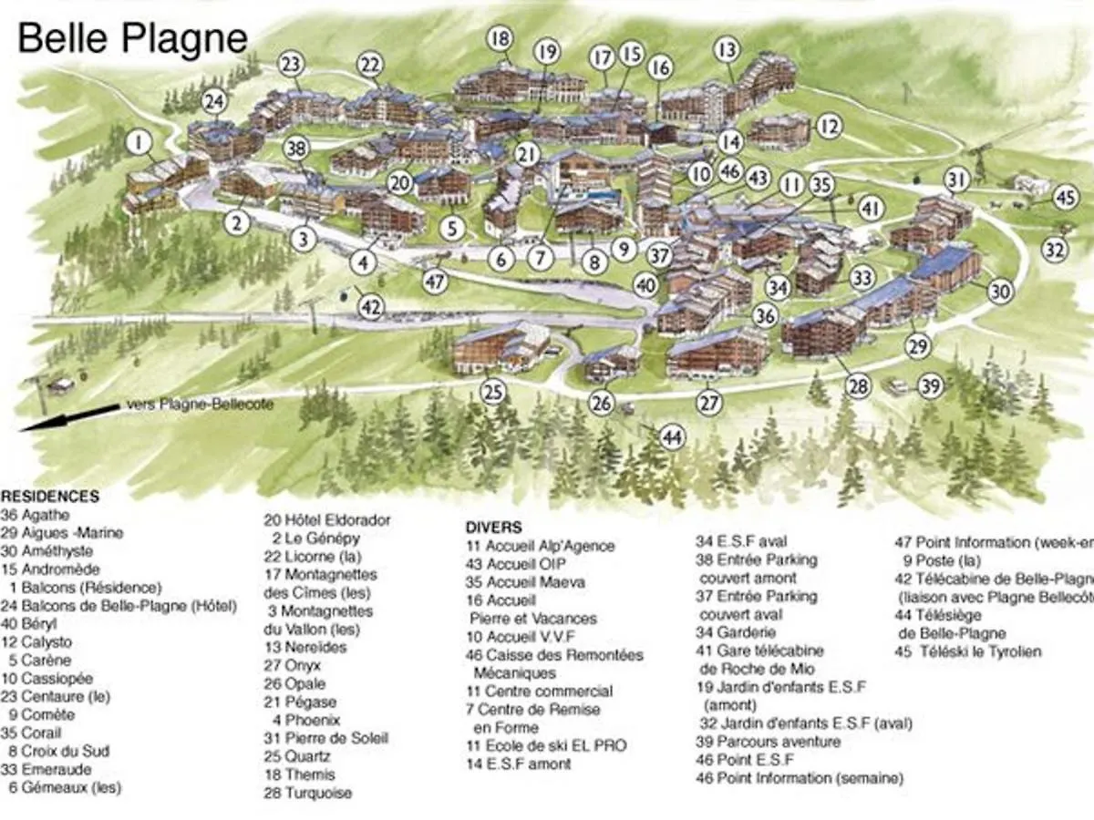 Apartment Appartement Skis Aux Pieds Avec Balcon - Fr-1-181-2035 La Plagne-Tarentaise